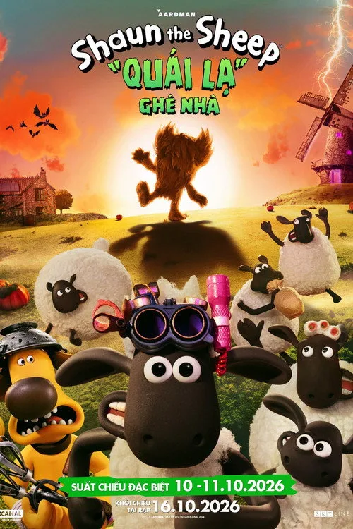 Shaun The Sheep: “Quái Lạ” Ghé Nhà